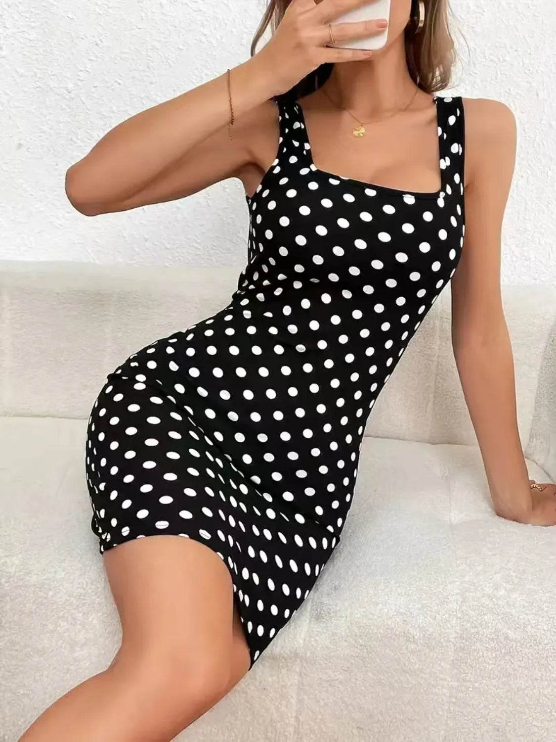 Contrast Polka Dot Mini Cami Dress Trendsi 8fd907ce-2475-4ebf-9bea-e94486c7f0e5-Max-Origin
