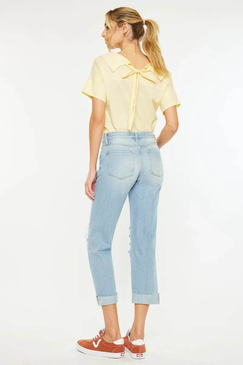 Kancan Mid Rise Distressed Boyfriend Jeans Trendsi 901a73a5aecf4d7ca9e0c928dbb6e869-Max-Origin