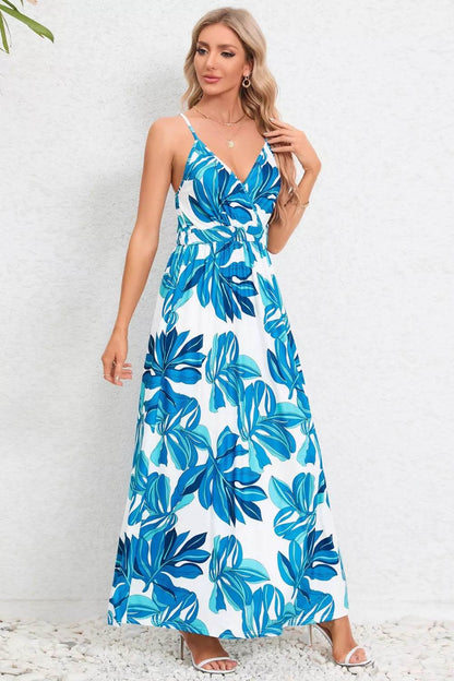 Printed Surplice Maxi Cami Dress Trendsi 904925ff-6f36-44a1-a2ba-e1d84bd70bed-Max