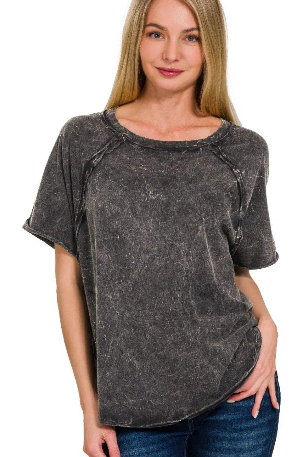 Zenana Back Patch Crinkle Washed Raglan Sleeve T-Shirts Trendsi 9103169d-b27c-43a7-a811-2eaab8f38a62-Max-Origin