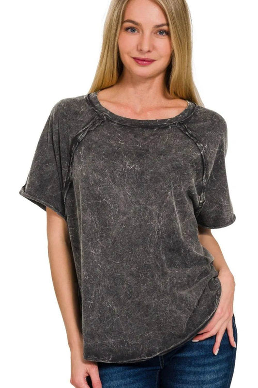 Zenana Back Patch Crinkle Washed Raglan Sleeve T-Shirts Trendsi 9103169d-b27c-43a7-a811-2eaab8f38a62-Max-Origin