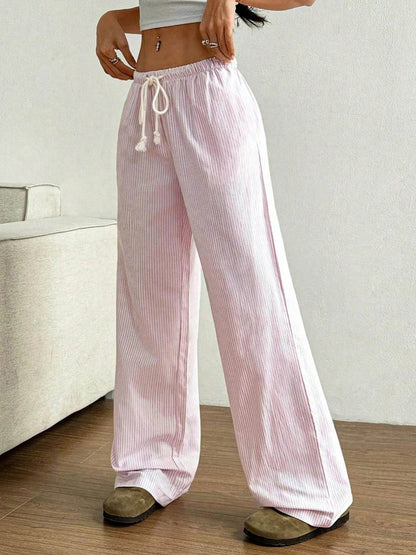 Drawstring Striped Wide Leg Pants Trendsi 91484c14d0fd4e208475fe3bacef0b4c-Max-Origin
