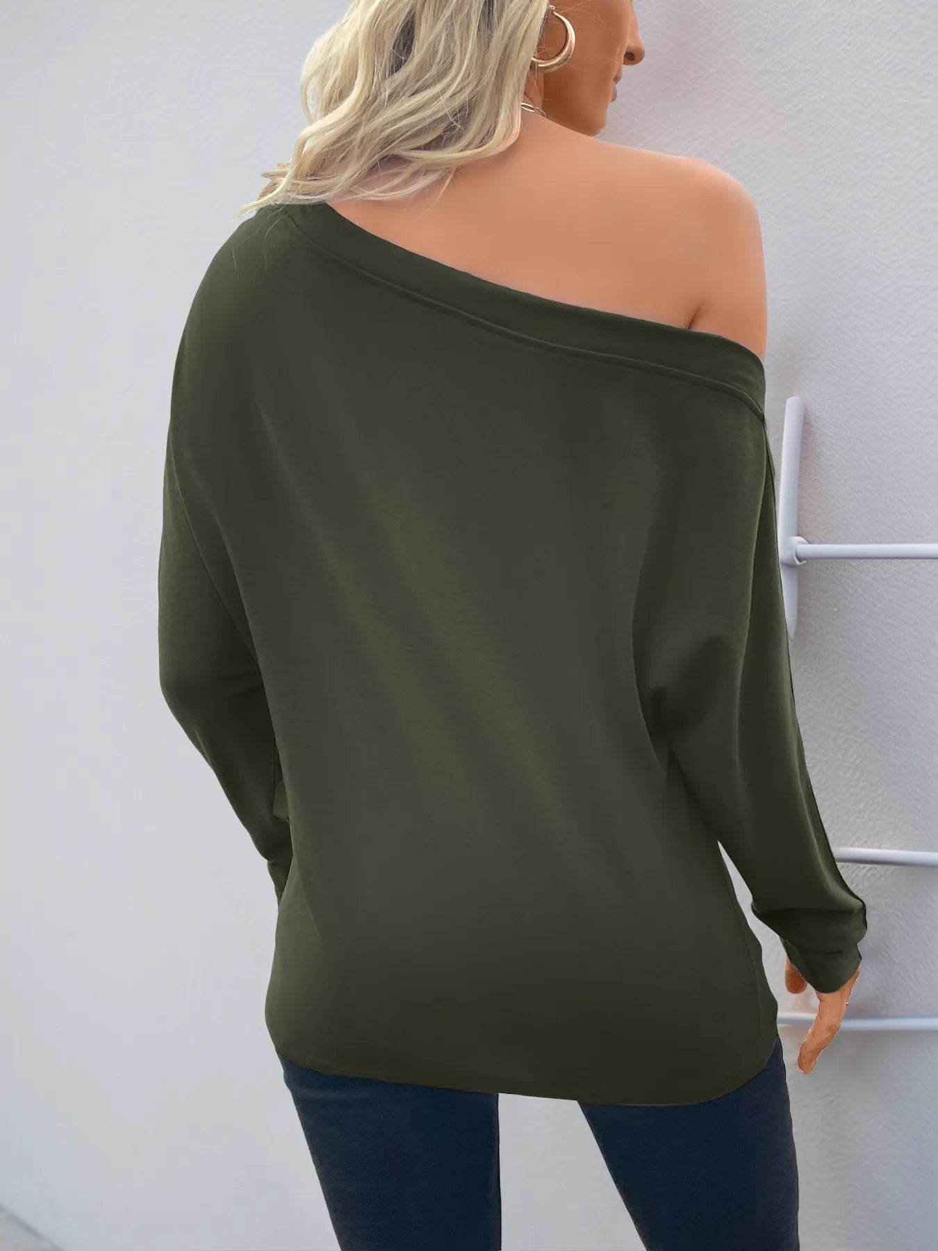 Single Shoulder Long Sleeve T-Shirt Trendsi 9270119e15d04e8985e4a3791fef9e95-Max-Origin