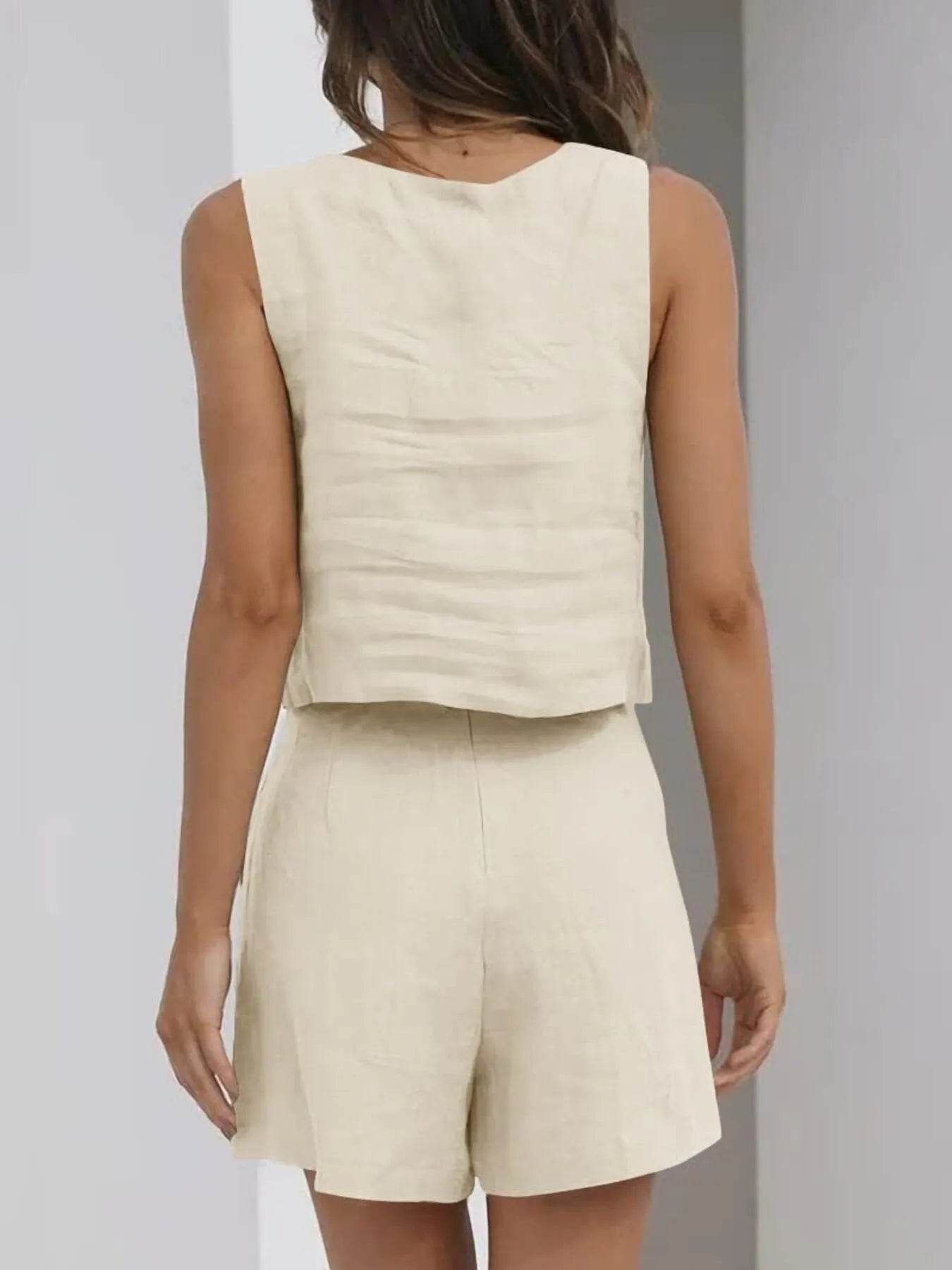Square Neck Tank and Shorts Set Trendsi 929d36545b7f4f4384a338194d5f92c8-Max-Origin
