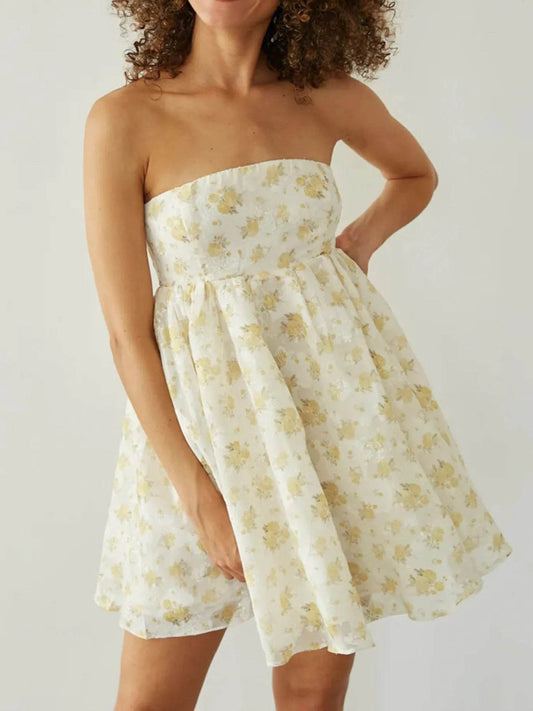 Strapless Floral Print Summer Dress Trendsi 92a5a110-0c5e-457a-940a-e99fe3fe10a5-Max-Origin