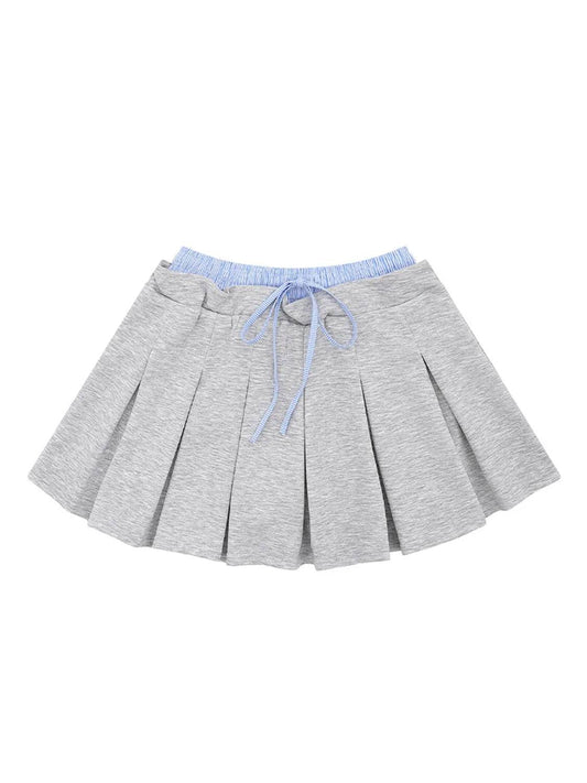 Drawstring Pleated Mini Skirt Grey Trendsi 92cc62c6-15eb-40b4-a624-b1d3d987bf26-Max-Origin