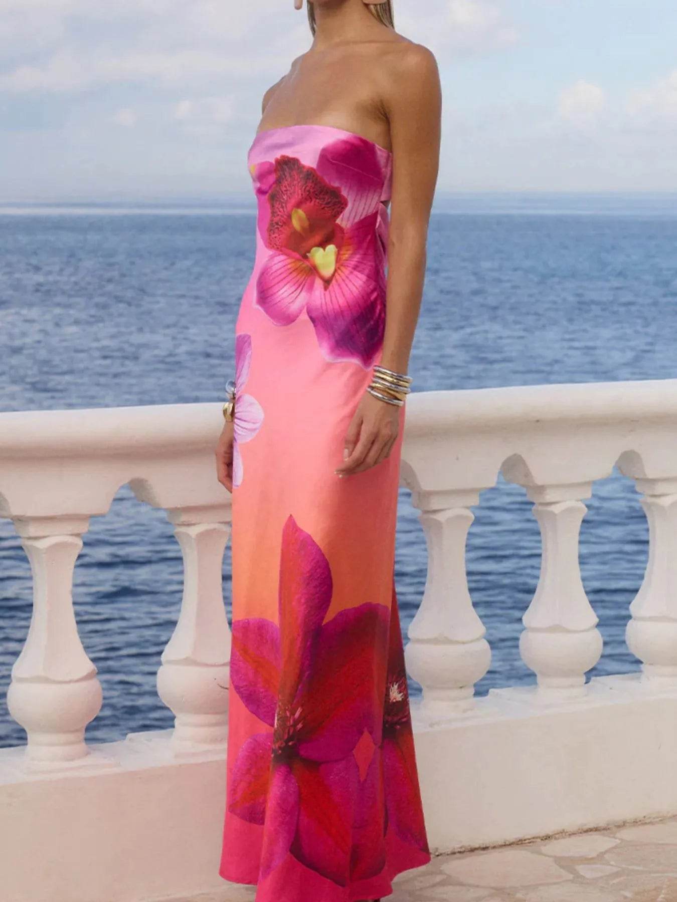 Printed Tube Maxi Dress Trendsi 92ed9331-c64a-4461-991b-e37298fa99a7-Max-Origin