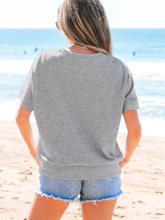 USA Lettering Patch Notched Neck T-Shirt Trendsi 92f478319a9141e2b1633b6085fcba1c-Max-Origin