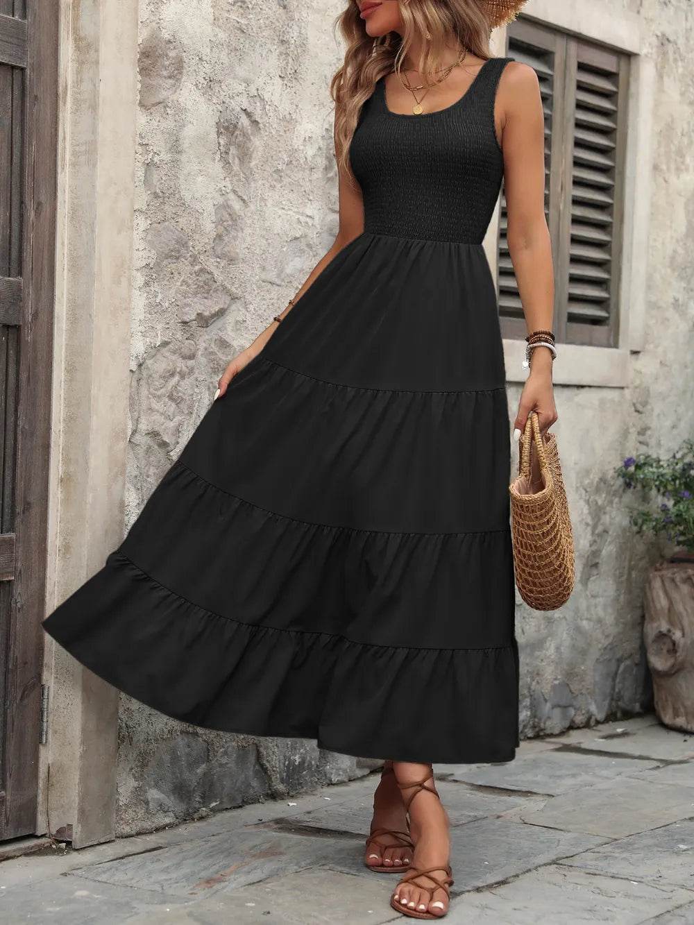 Ivy Lane Smocked Scoop Neck Sleeveless Tank Dress Trendsi 93be4154-f735-4916-b2bd-d47ea02563a9-Max_1636136b-33c4-4a1f-ab05-54ee5786653b