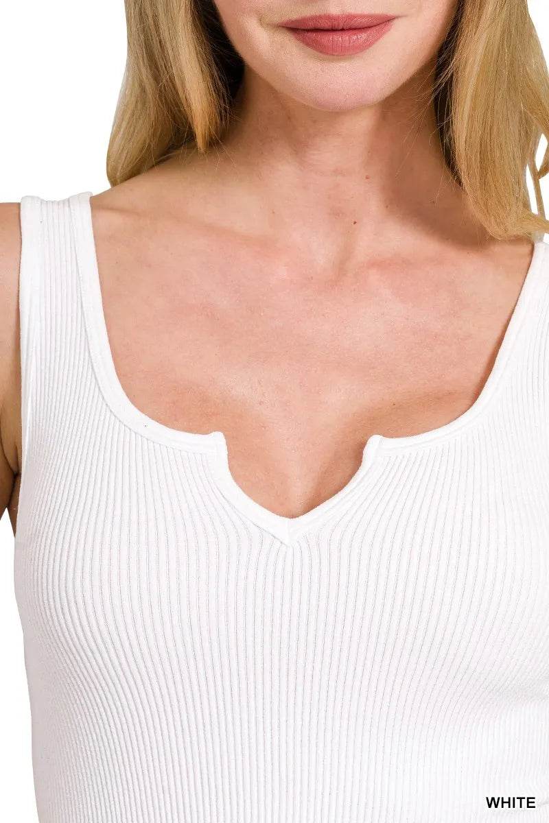 Zenana Seamless Split Neck Bra Tank Top Trendsi 93eac0cd22c94497a67af5cceda07f8a-Max-Origin