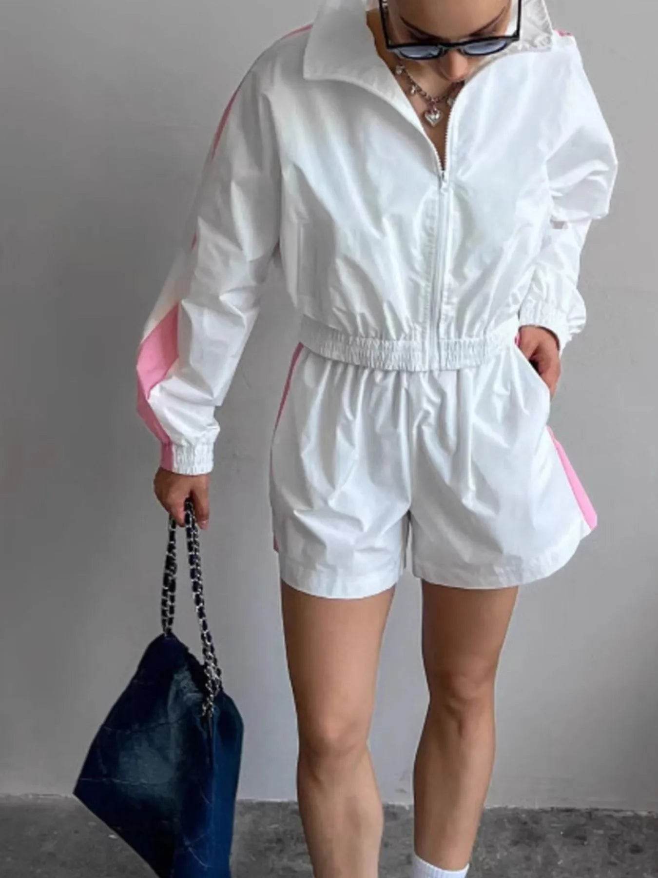 Zip Up Long Sleeve Jacket and Shorts Set Trendsi 9436820f-6e97-425f-8293-aa038ee01103-Max-Origin