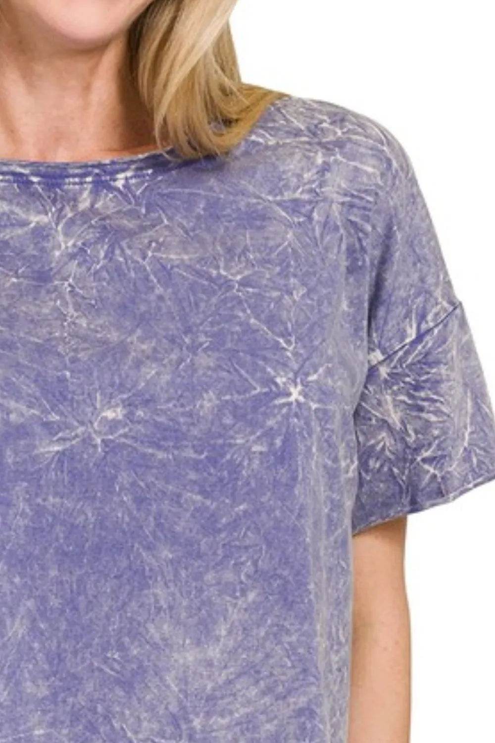 Zenana Washed Crew Neck Short Sleeve Crop Box Tee Trendsi 9464a72b-6f30-4807-a981-b1ddbc18810e-Max-Origin