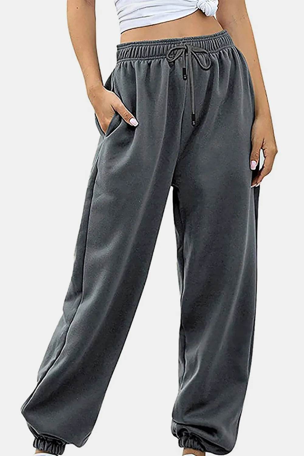 Elastic Waist Joggers with Pockets Trendsi 9465ffd0-eefe-4973-9ec4-b0f239f942c5-Max