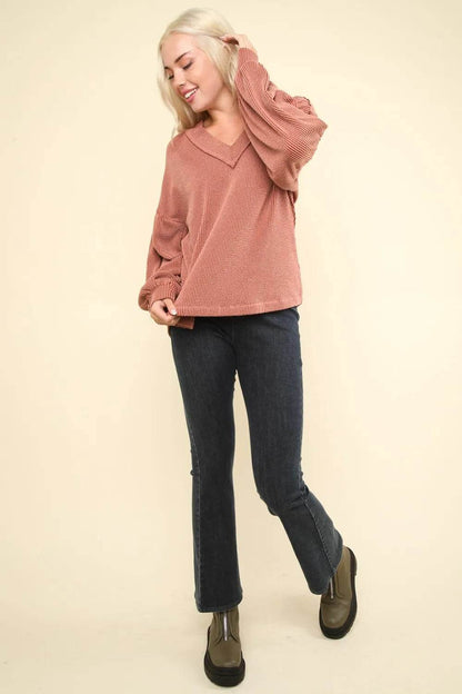 VERY J Washed Denim Stretchy Crossover Waist Leggings Trendsi 94709cce-36ba-4f5f-89ee-103df73c888b-Max