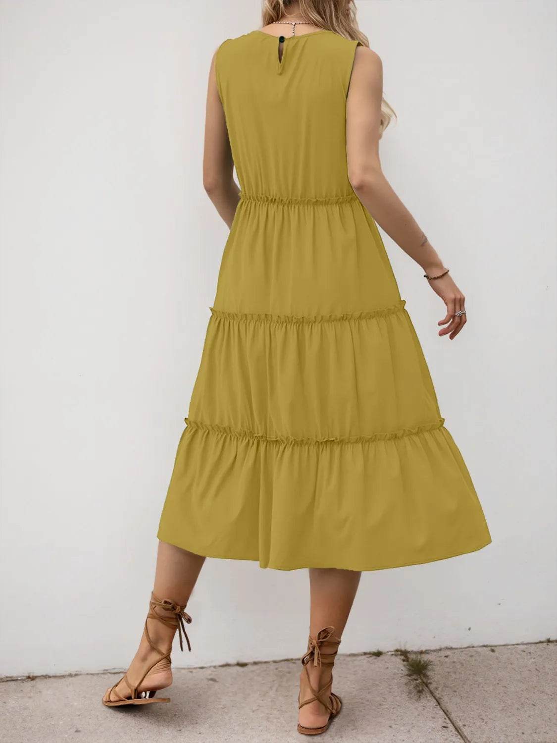 Frill Tiered Midi Dress Trendsi 94964f28-7e89-45d2-8930-3b8c9d3ef04d-Max-Origin