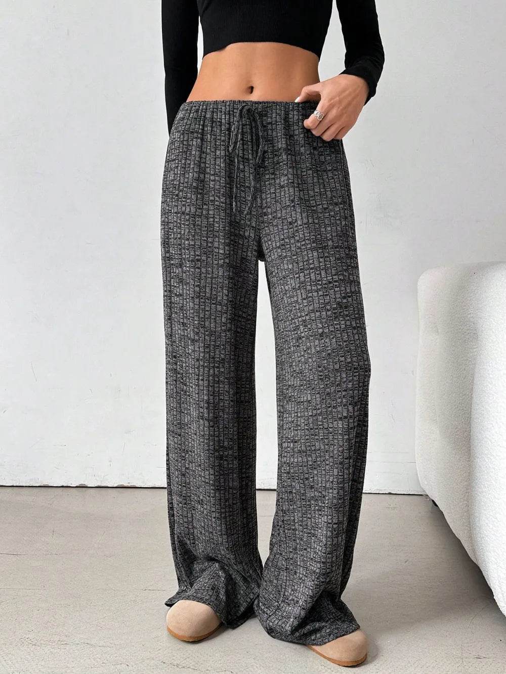 Tied Striped Wide Leg Pants Dark Gray Trendsi 94bed673-fda7-4436-ac9b-7780dc4b46ba-Max