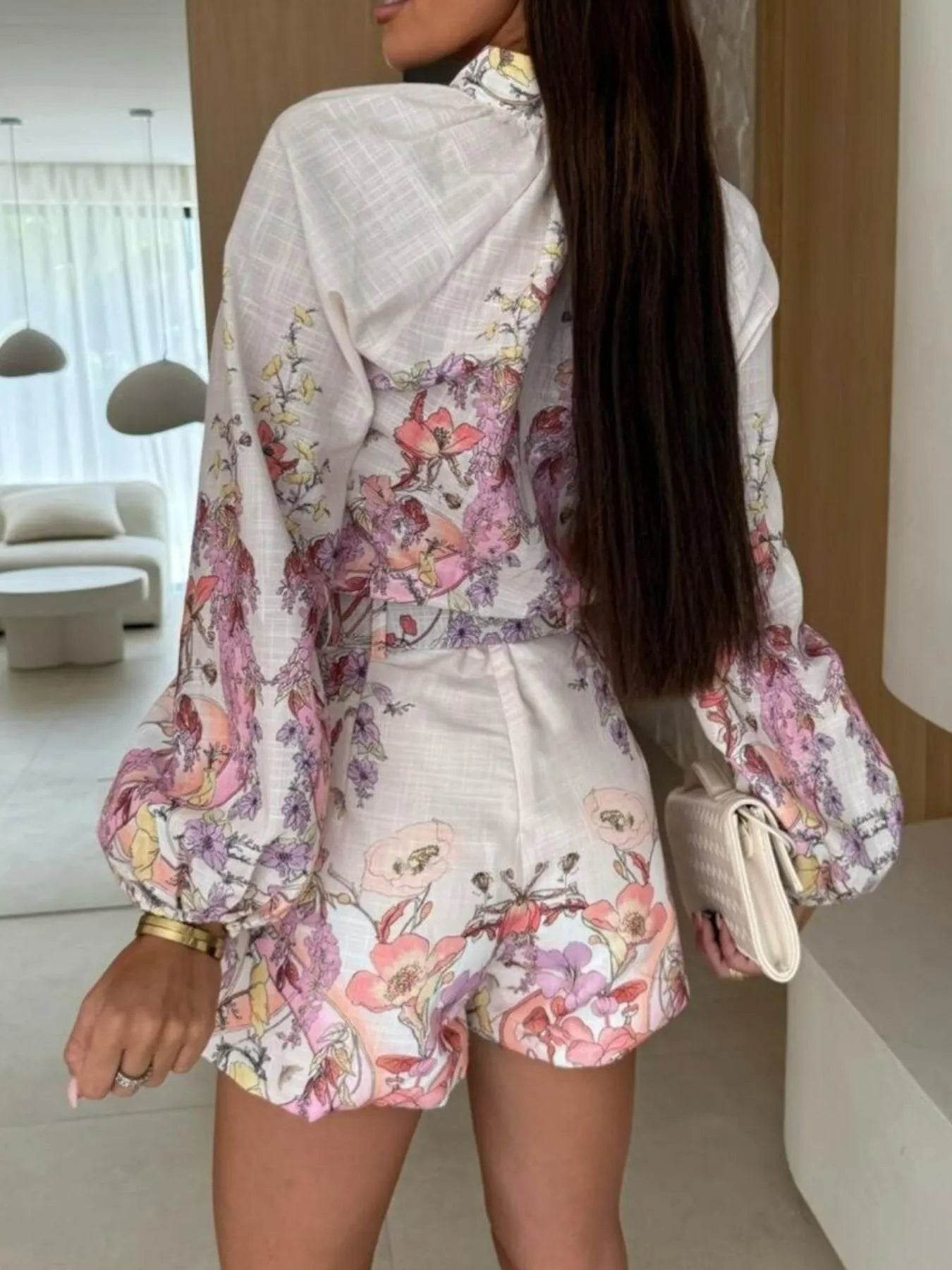 Printed Long Sleeve Shirt and Shorts Set Trendsi 94e3ef9a-96be-4df1-9fa4-d44cb8f83459-Max-Origin