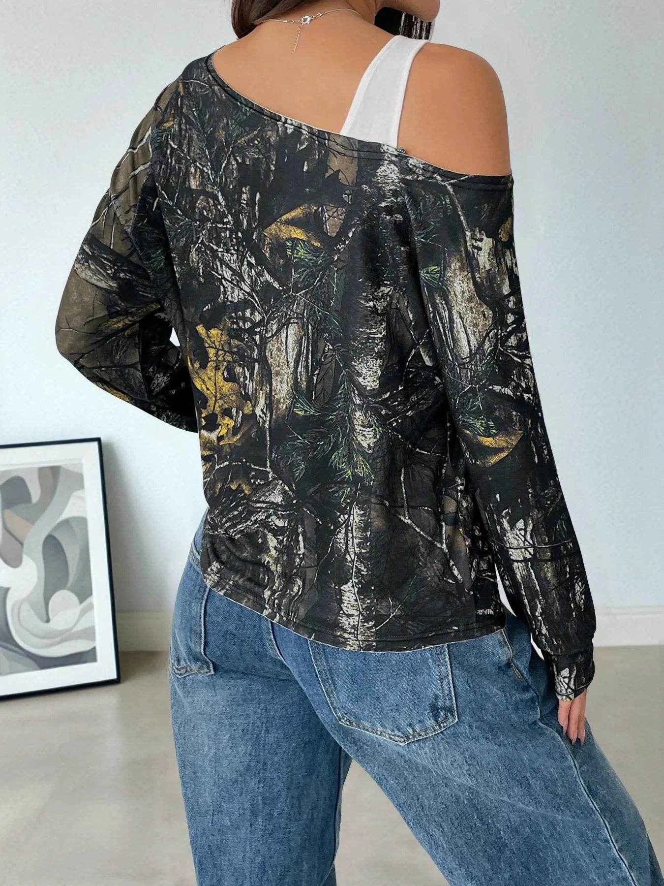Asymmetrical Neck Printed Long Sleeve Top Trendsi 94eeb3c904d6499a9373a34485204b84-Max-Origin