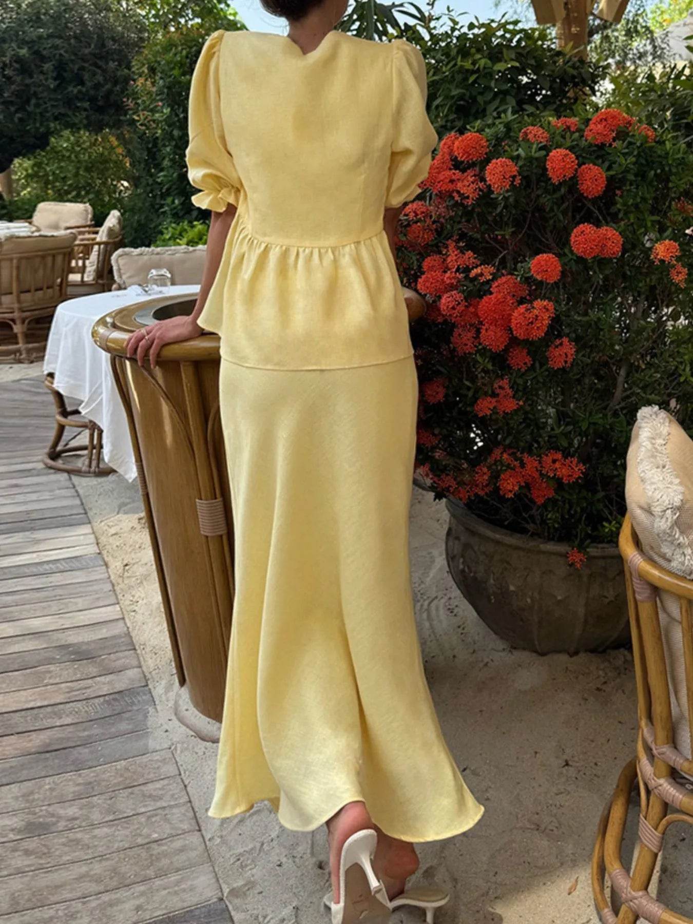 Tie Front Peplum Top and Skirt Set Trendsi 9538ae95-f517-41b5-8175-d6a13ddf382d-Max-Origin