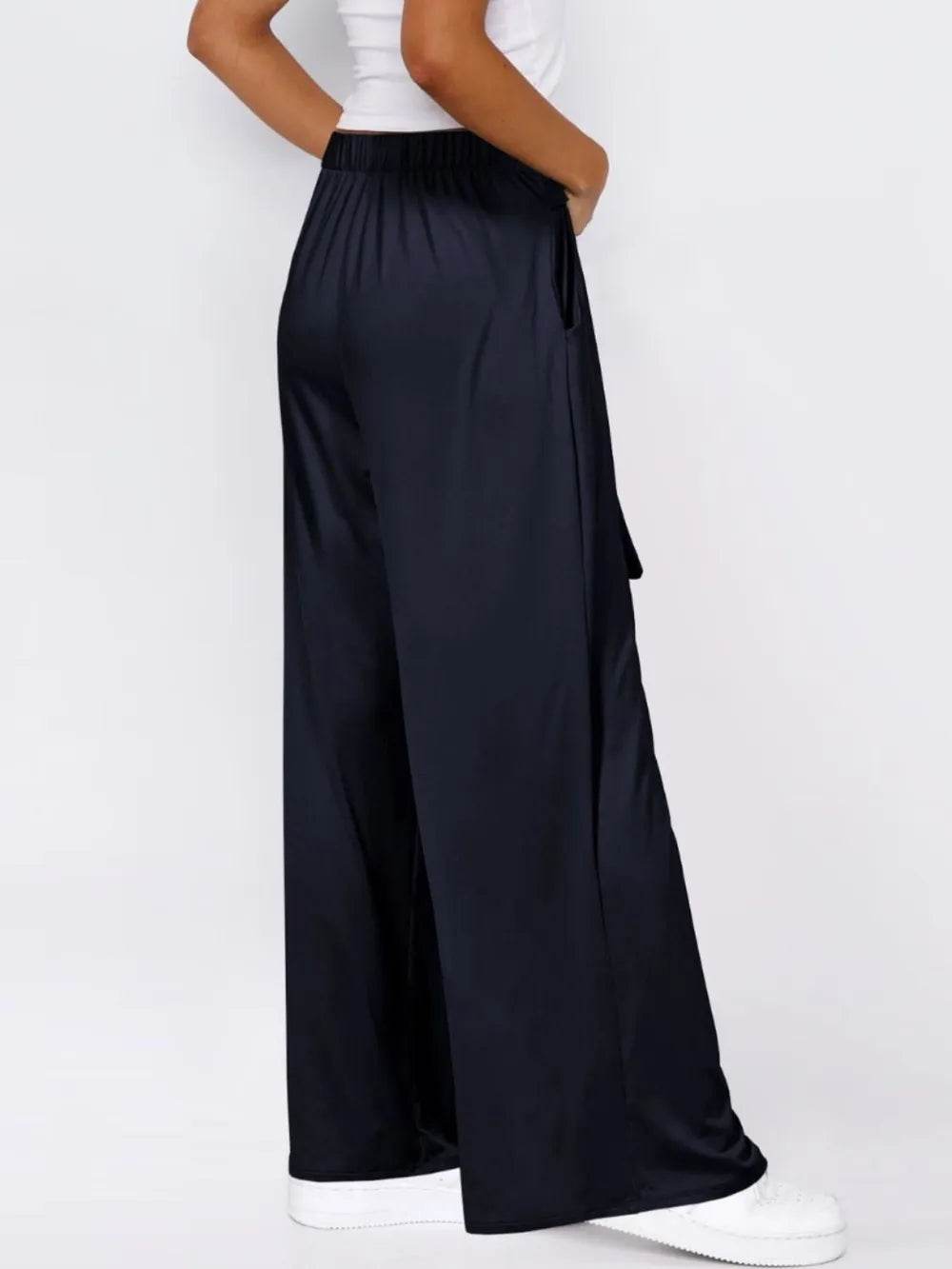 Tied Wide Leg Pants with Pockets Trendsi 95a14a7a-f905-4c7e-9e7b-9634b224d5a7-Max