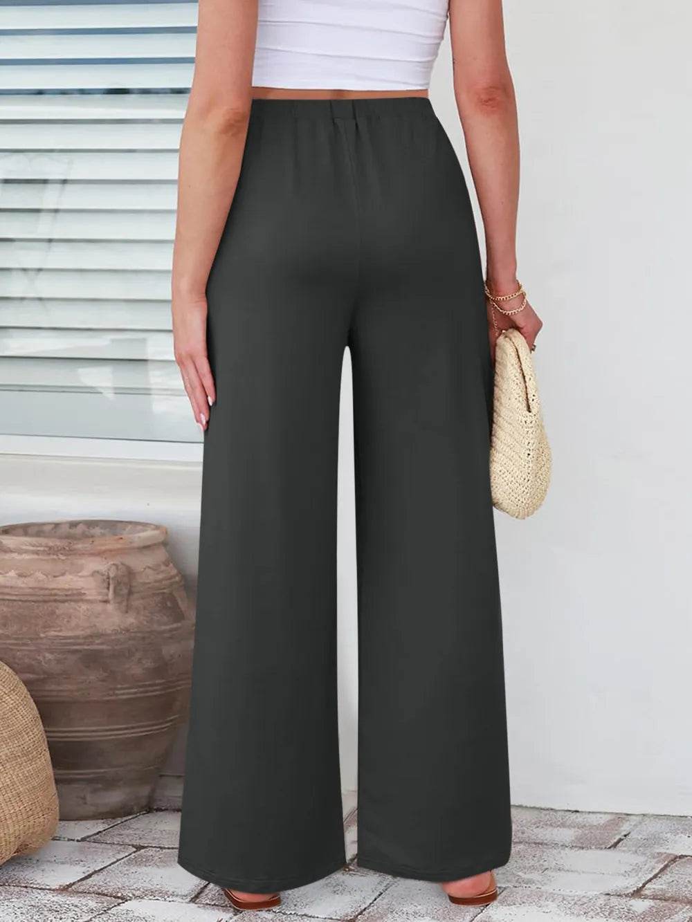 Elastic Waist Wide Leg Pants Trendsi 95bcce35-10b9-43bb-af66-e757dfb45c65-Max
