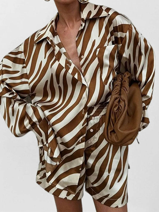 Full Size Zebra Print Shirt and Shorts Matching Set Plus Size Trendsi 95bdc302a8db4ad2bfad6166a22608ae-Max-Origin