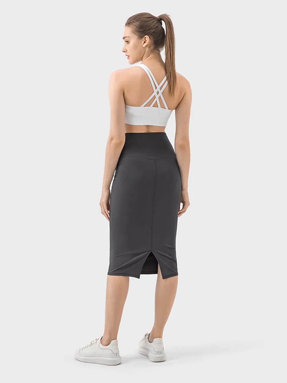 Millennia Slit Wrap Active Skirt Trendsi 9603bbb6-d9de-4a8c-893f-05899b697181-Max