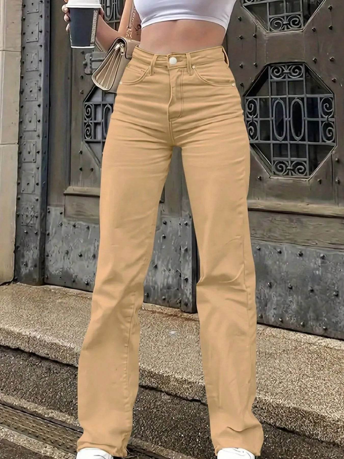 High-Waisted Wide Leg Jeans Trendsi 96b9dc85-5e6b-446d-89e4-8fced7cab5af-Max-Origin