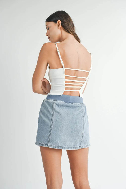 MABLE Strappy Back Cropped Cami Trendsi 970e4e29-82c9-4c3a-b9e2-15d2142c550c-Max