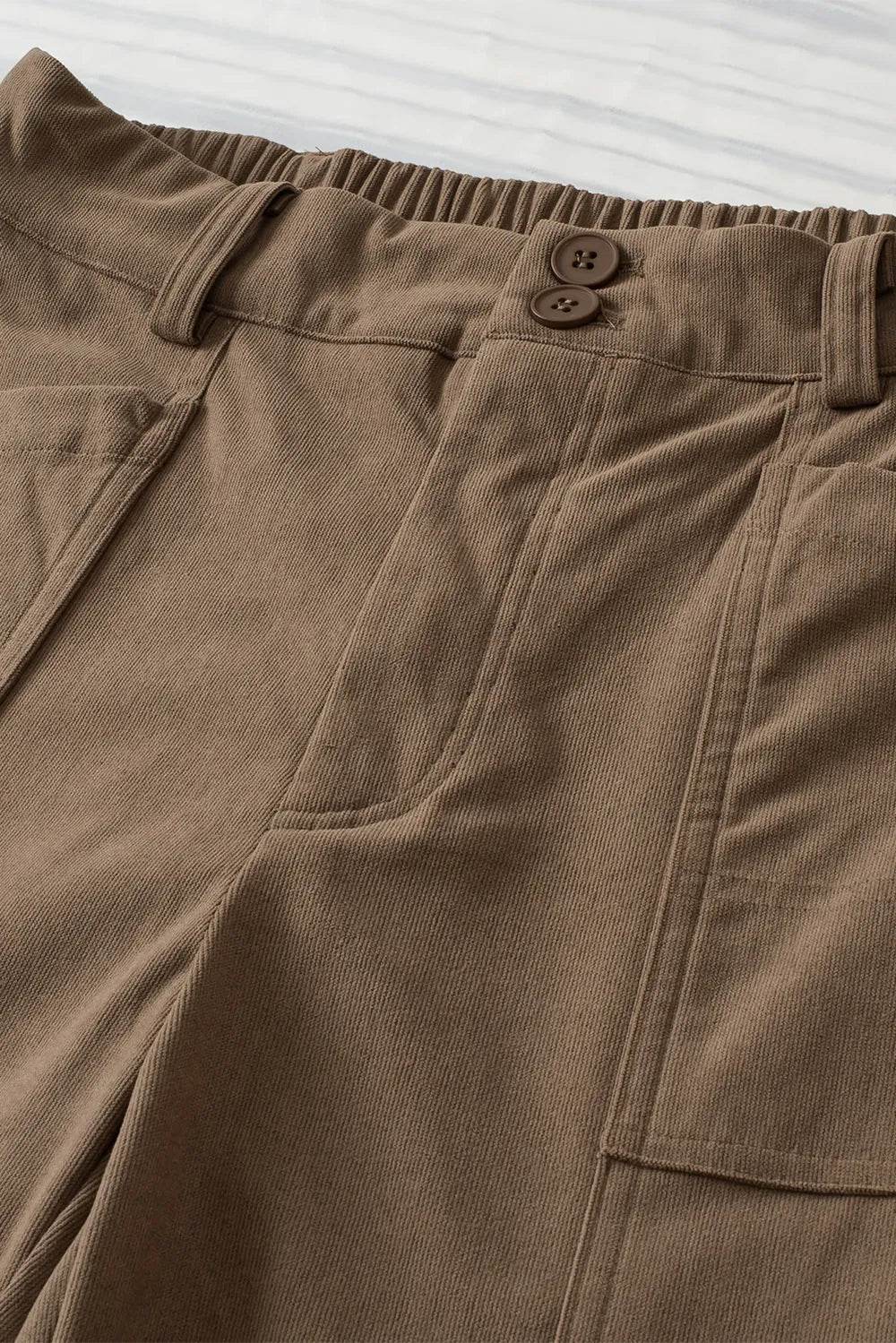 Half Elastic Waist Straight Pants Trendsi 9729adf0-a417-41e7-b5b4-d4c8292903ca-Max