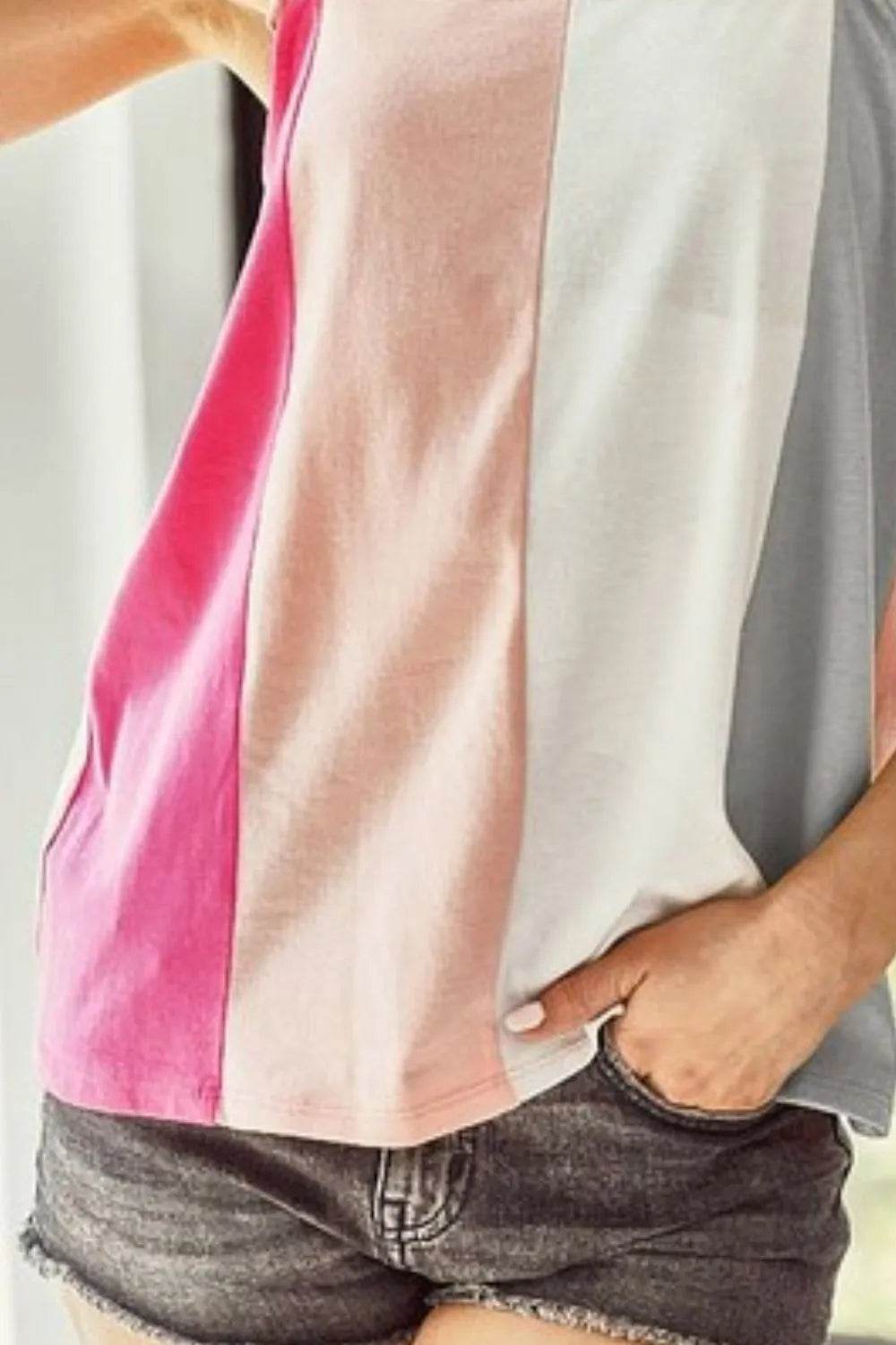 BiBi Cotton Span Color Block Ruffle Band Shoulder Tank Trendsi 973e467a-9816-4feb-8e24-05d8dcfdf253-Max-Origin