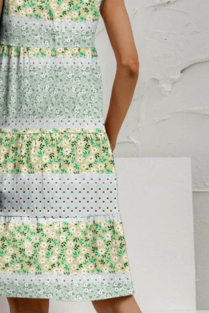 FAM-FAM Tiered Printed Round Neck Sleeveless Dress Trendsi 97a68314-510c-4af9-9bae-4ee1b5a0900c-Max