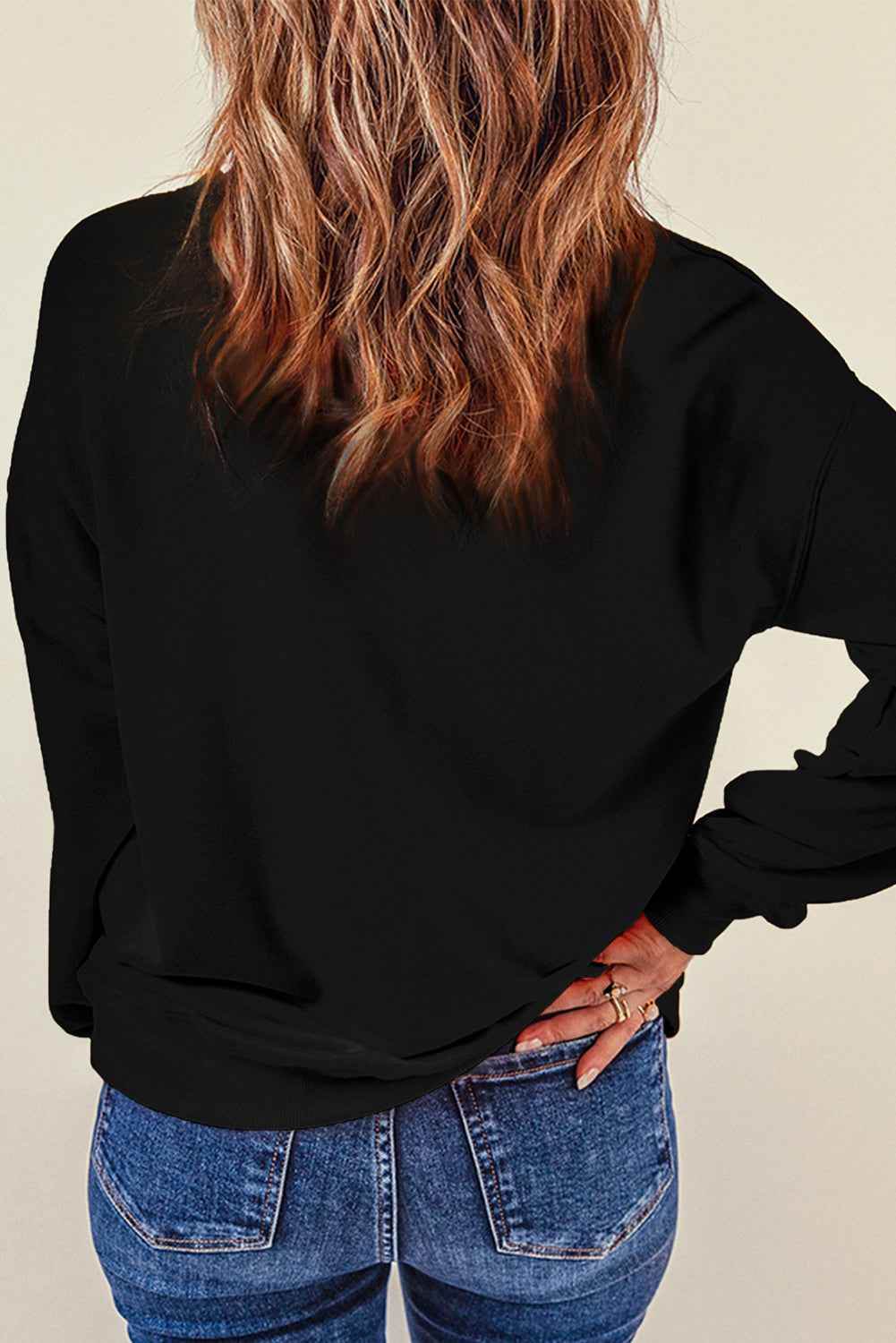 Pumpkin Dropped Shoulder Sweatshirt Trendsi 97f093d9222046d1a16ad407213dcfbd-Max