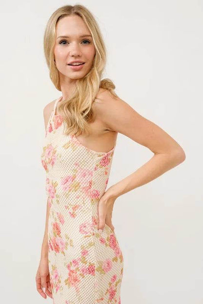 And The Why Floral Fishnet Bodycon Midi Dress Trendsi 98551b34a5df4d3a88c1479799b315a3-Max-Origin