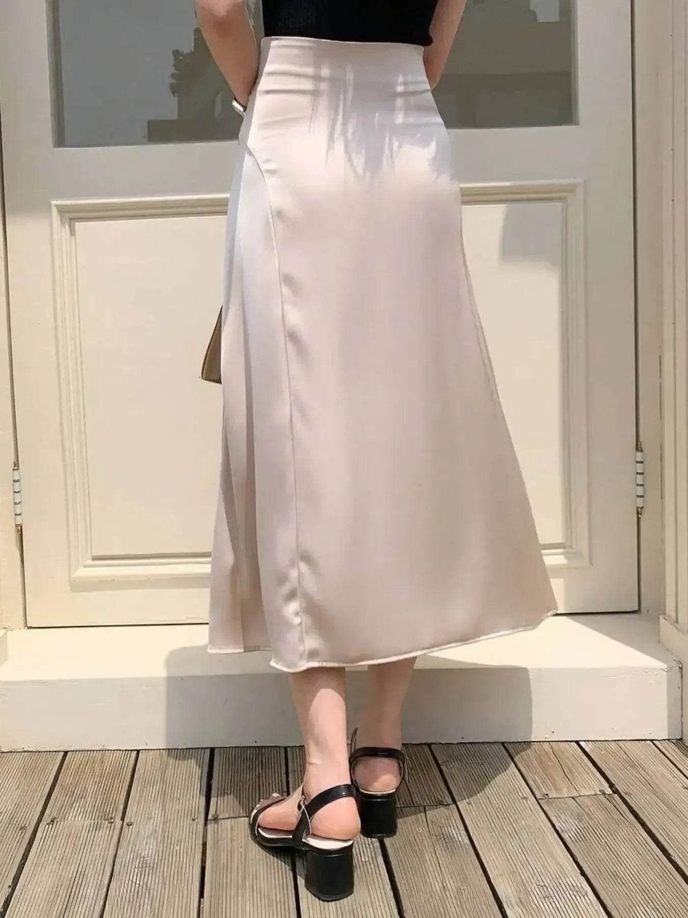 Asymmetric Wrap Midi Skirt with Fluted Hem Trendsi 9864b6da6bf44a5daa9a49d97a9e1ccd-Max-Origin