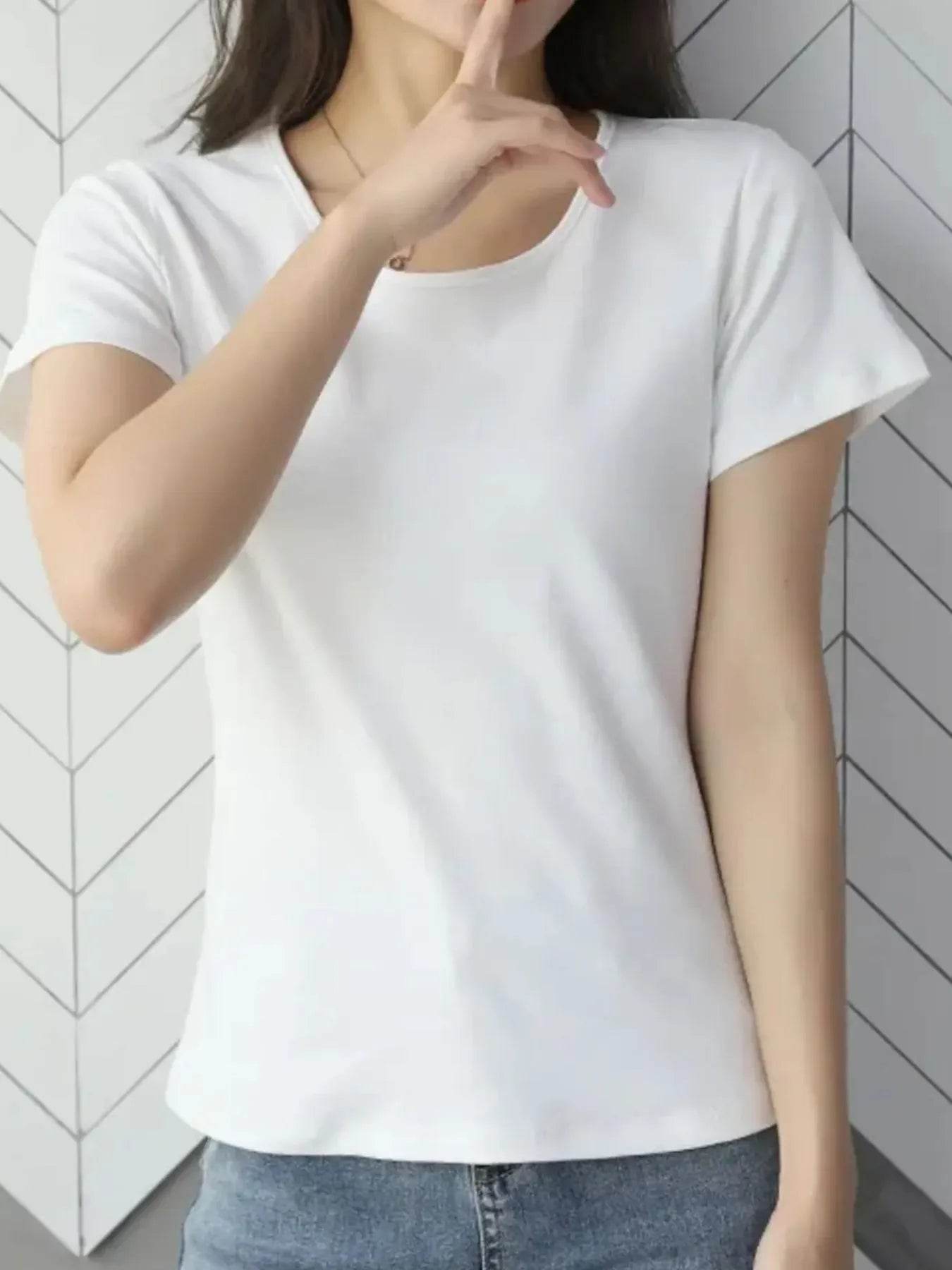 Round Neck Short Sleeve T-Shirt Trendsi 988d5ef4-ac78-4e75-b85b-f2412f274ae3-Max-Origin