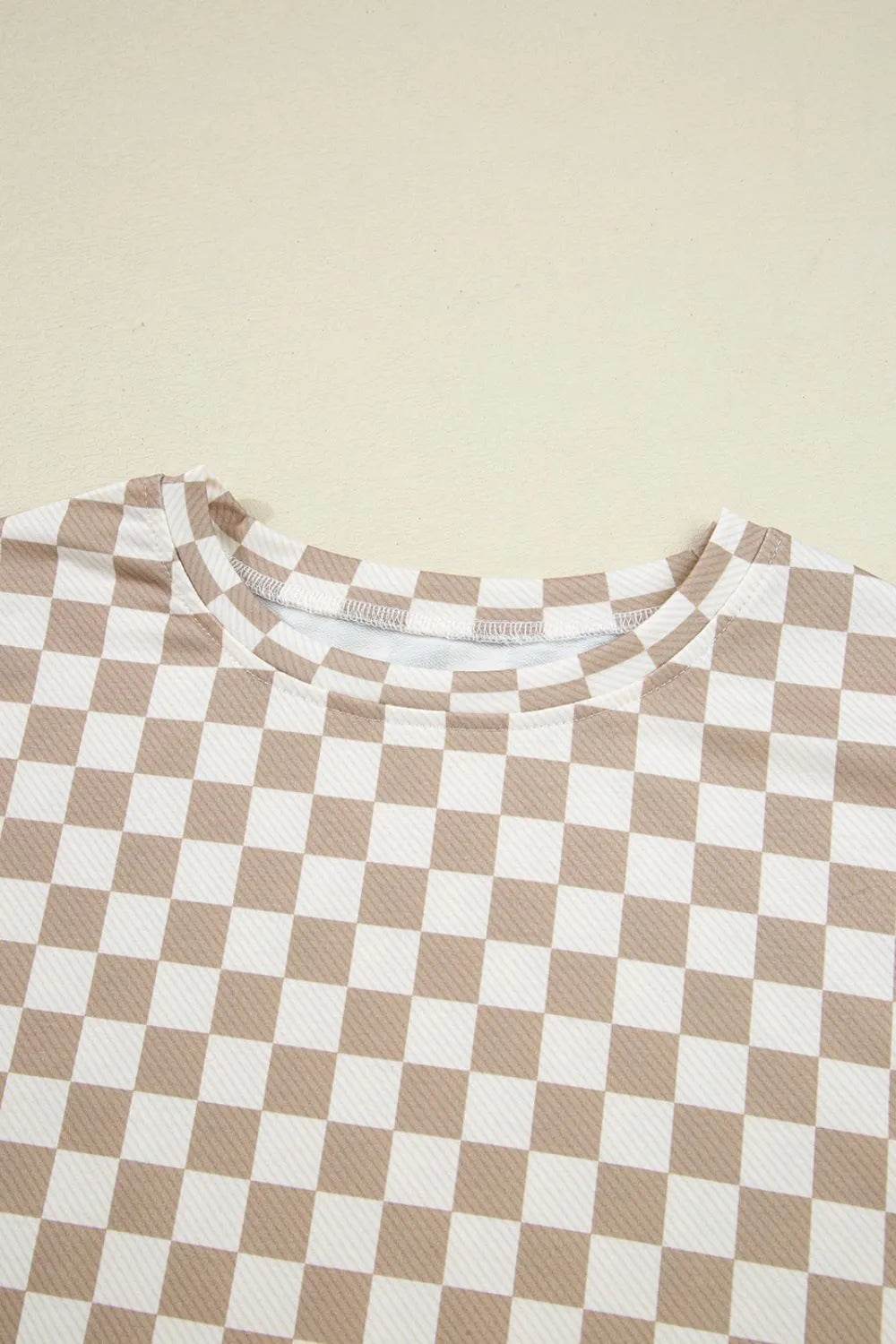 Checkered Long Sleeve Top and Skirt Two-Piece Set Trendsi 98a53a35-8222-49d3-8675-9d58c9a3adaf-Max-Origin