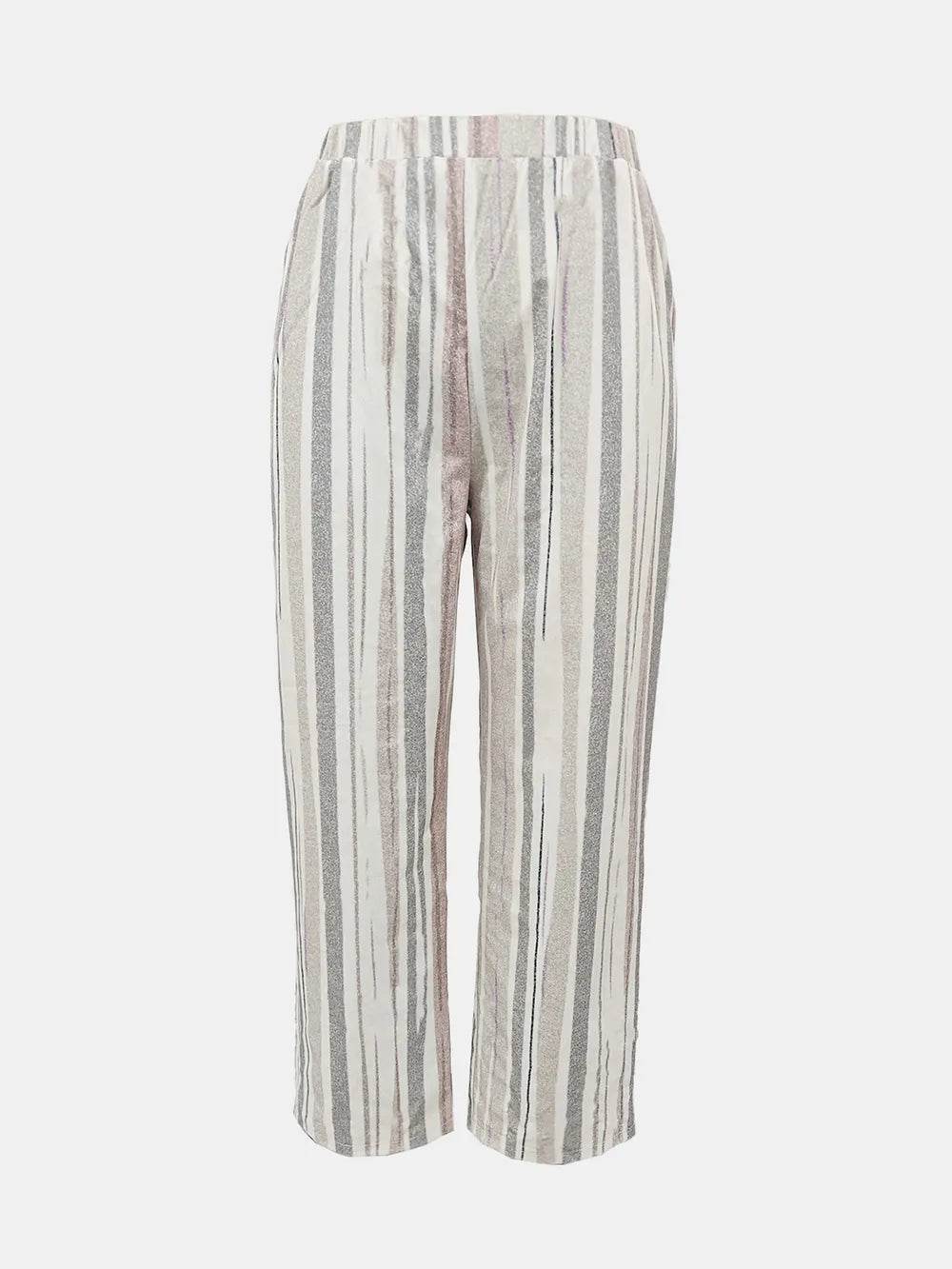 Striped Pants with Pockets Trendsi 99398e22-60df-4271-b74b-ec4e5f5dc77b-Max