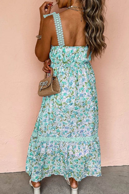Lace Detail Square Neck Floral Dress Trendsi 9946f930-5eb6-420e-9b80-7e586ee2eb18-Max-Origin