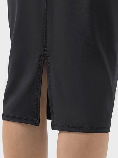 Millennia Slit Wrap Active Skirt Trendsi 994c43c0-15b7-4227-b6da-5804c78ac5e2-Max