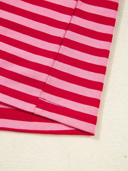 Striped Drop Shoulder V Neck Top Trendsi 99f59dbac2c3438691b90d9692e4febe-Max-Origin