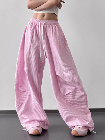 Drawstring Wide Leg Pants Trendsi 9a19cfb3-e99c-44d3-ada8-25f7dce76d98-Max-Origin