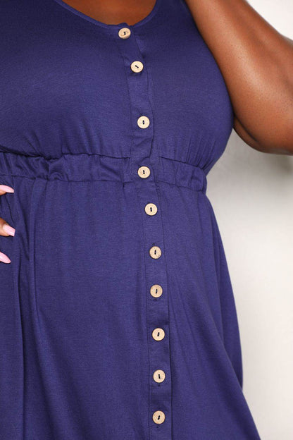 Double Take Button Front Empire Waist Sleeveless Slit Magic Dress Trendsi 9a381ee0fa68421392346c129cc5d6b2-Max