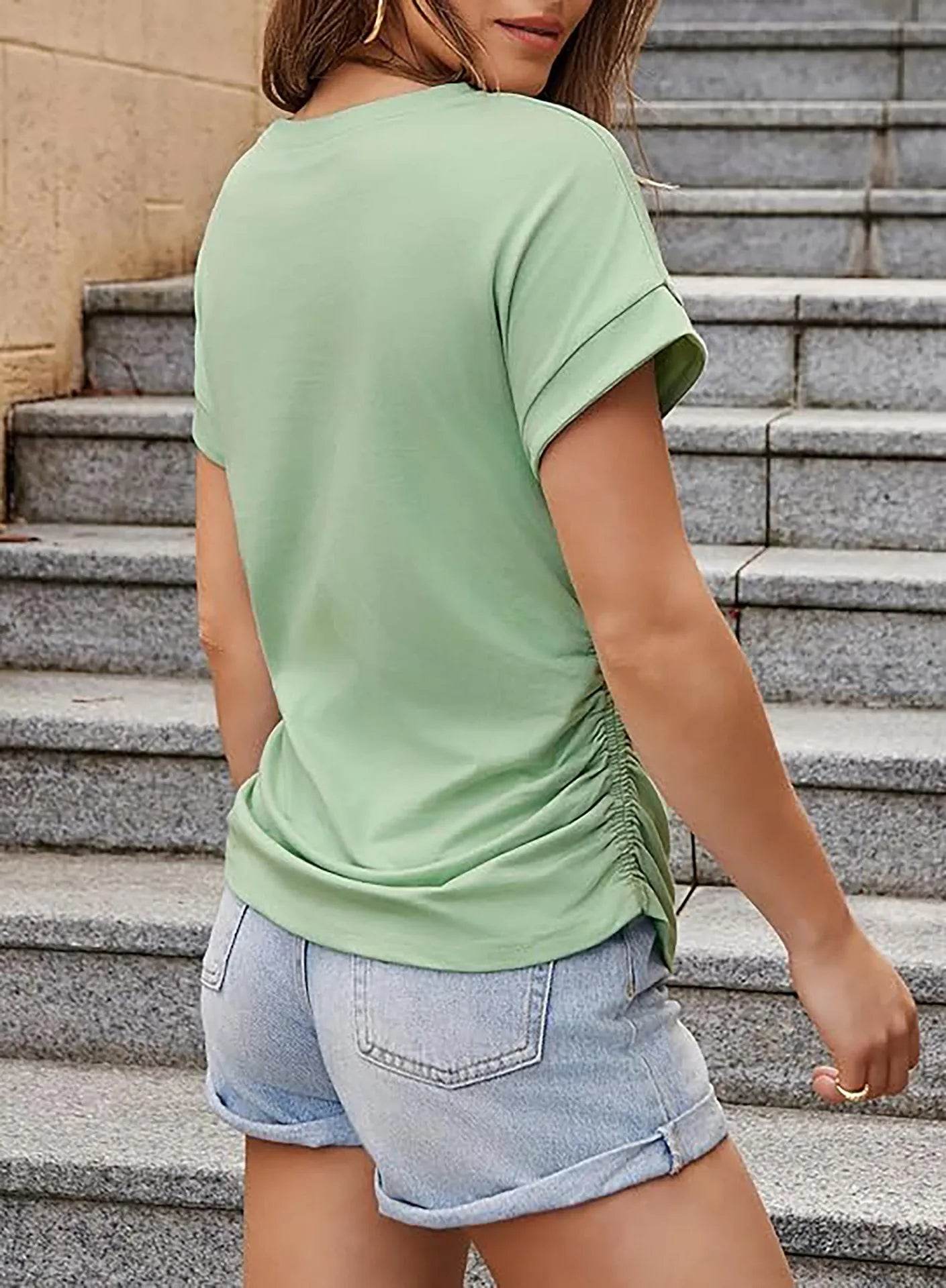 Round Neck Short Sleeve T-Shirt Trendsi 9a82ea0c-4081-47ad-9bd2-2452b8794372-Max-Origin
