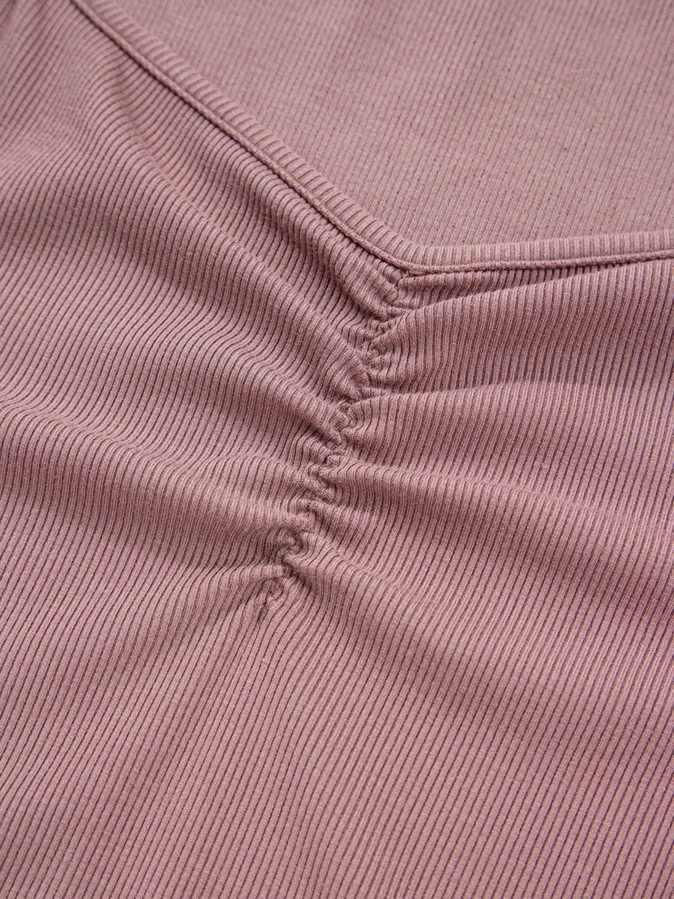 Ruched Front Long Sleeve T-Shirt Trendsi 9ac897a332ca464dac3b0c94bbda7bc0-Max-Origin