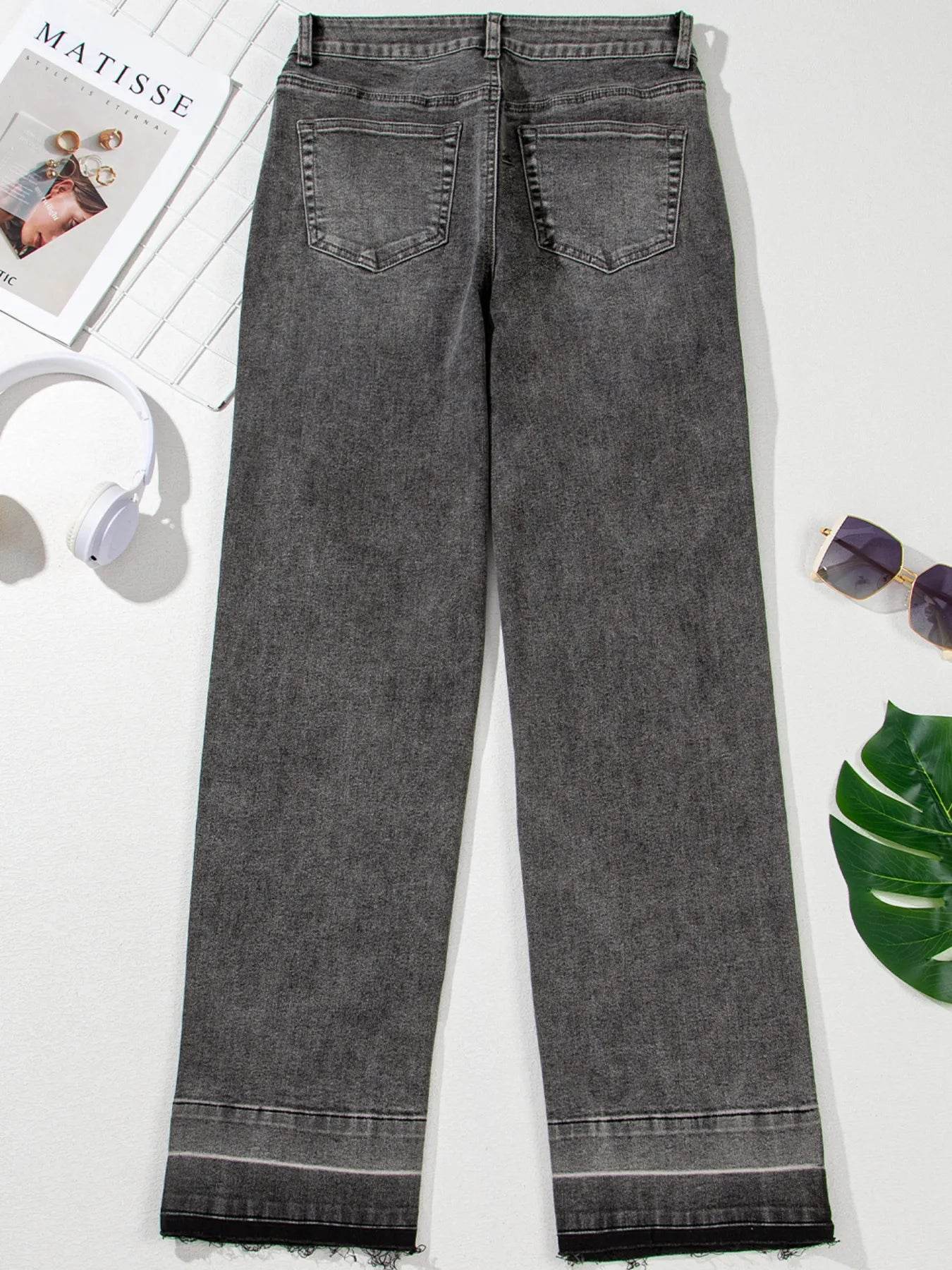 Raw Hem Unique Cuffs Straight High Rise Loose Jeans Trendsi 9ad168578b904fe787ac6cfc6f06d8e7-Max-Origin