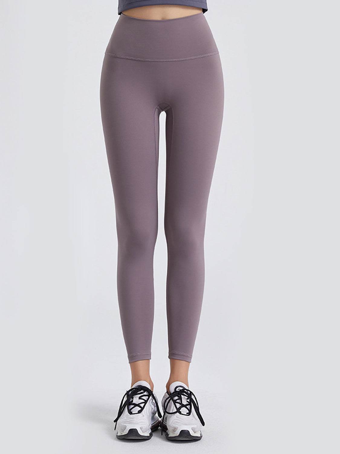Wide Waistband Sports Leggings Lilac Trendsi 9b1edf5a1f614987b73ff8ee4d5e38ec-Max