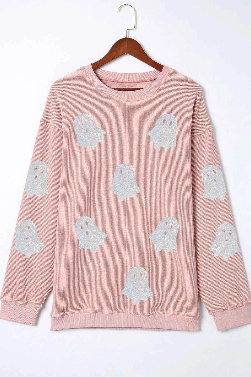 Ghost Round Neck Oversized Sweatshirt Trendsi 9c13a16c-e1ec-4014-b88c-988a5de83180-Max-Origin
