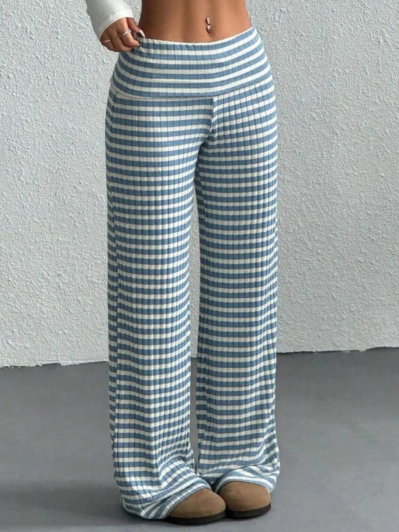 Striped Wide Leg Pants Trendsi 9c38a8a1-a8e0-409f-9479-e08f199968a6-Max-Origin
