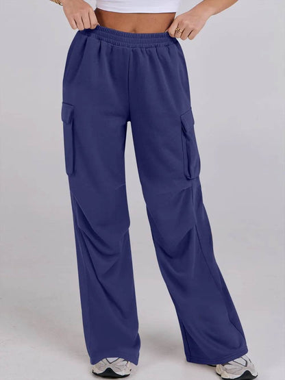 Elastic Waist Wide Leg Pants with Pockets Royal Blue Trendsi 9c89cfb2-5ccb-4469-884b-98751642ebd2-Max